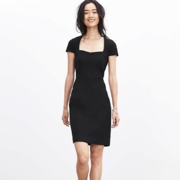 Banana Republic Capsleeve Sheath Dress 